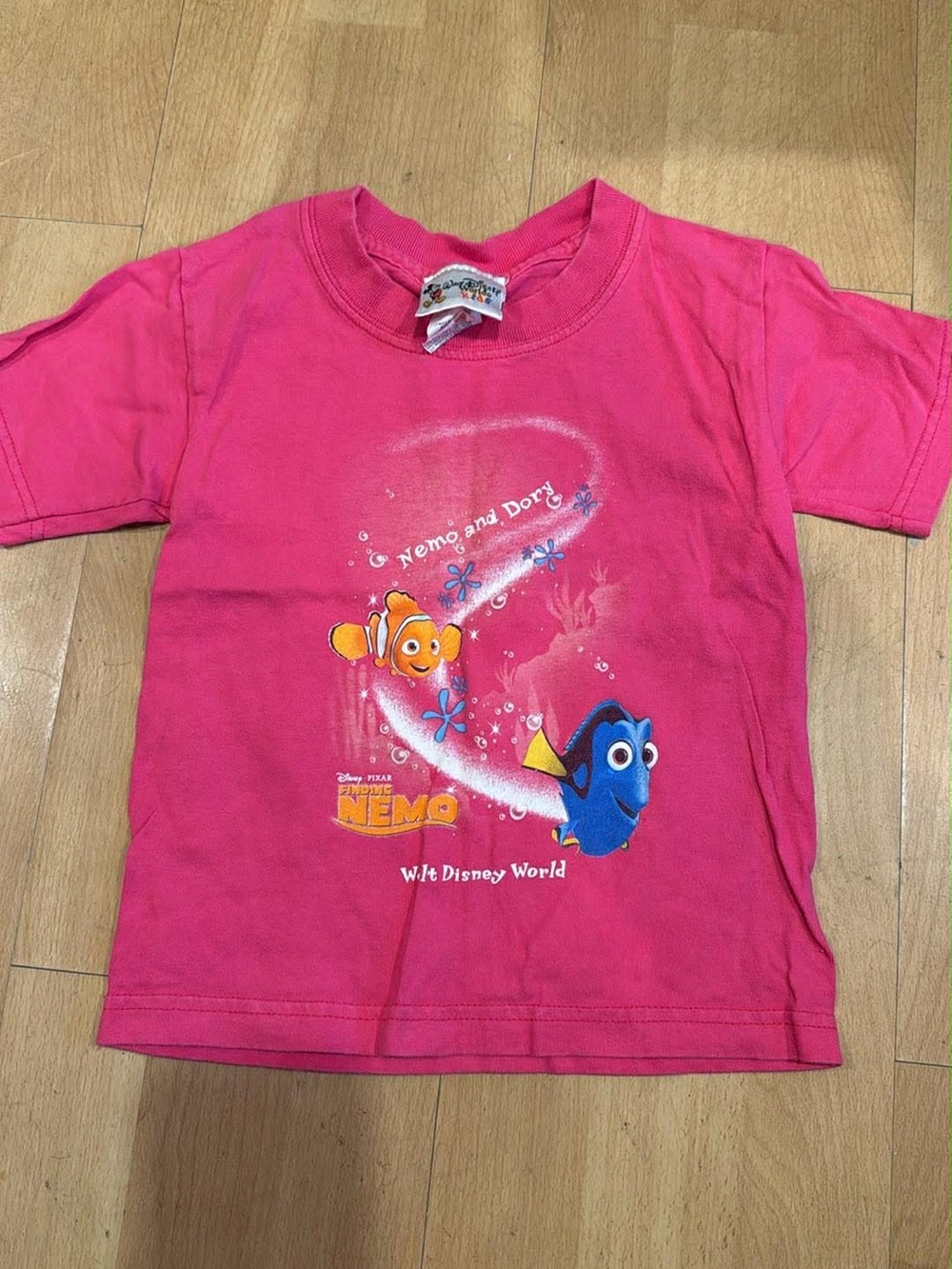 Disney Pink Finding Nemo & Dory Graphic Tee